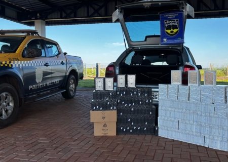 Em duas ações, Polícia Militar Rodoviária apreende cargas de perfumes em Angélica