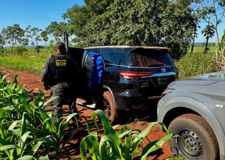 Traficante abandona veículo com mais de 1,5 tonelada de maconha em Maracaju