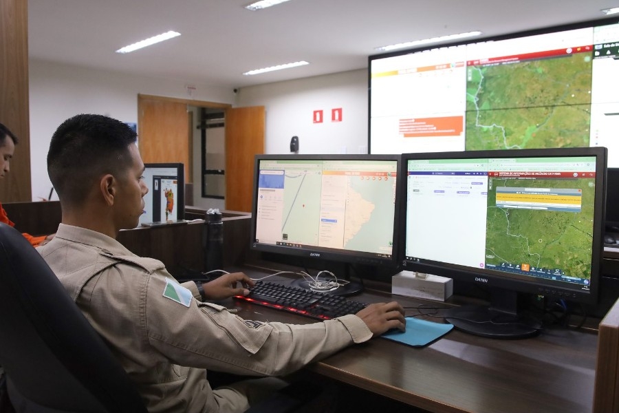 Com tecnologia e integração, Governo de MS atua para combater incêndios florestais no Pantanal