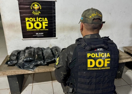Passageira de ônibus que seguia com drogas para São Paulo é presa pelo DOF em Corumbá
