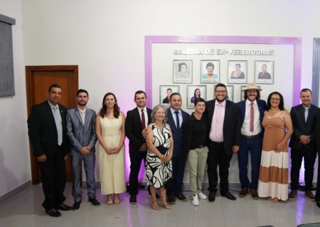 Câmara de Batayporã realiza Sessão Solene em homenagem às mulheres no Legislativo e inaugura Galeria das Ex-Vereadoras