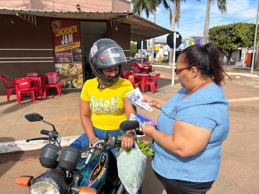 Blitz e homenagem fazem parte da programação da Campanha Maio Amarelo em Taquarussu
