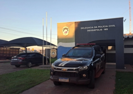 Polícia Civil prende em flagrante autor de homicídio ocorridio em propriedade rural de Deodápolis