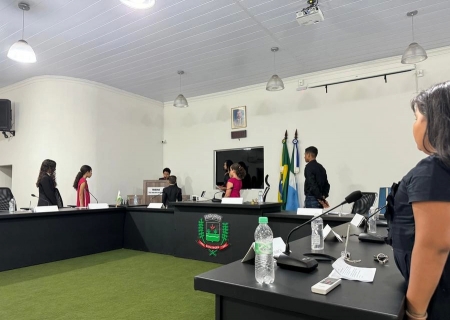 Sessão solene da Câmara Mirim terá panorama do projeto e anunciará novas ações