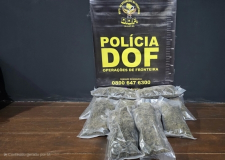 Adolescente que seguia com droga em ônibus para Caarapó é apreendido pelo DOF