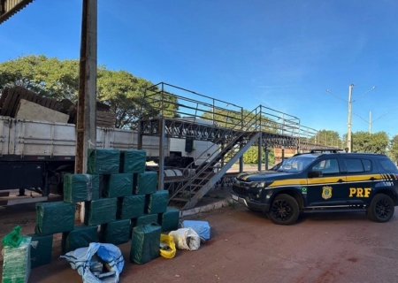 Em Miranda, PRF realiza a maior apreensão de cocaína do ano