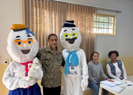 Com 'Vovô e Vovó Gotinha', Batayporã realiza Dia D de Vacinação contra a Gripe e reforça continuidade da campanha