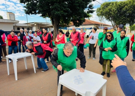 Gincana das ESF Santa Luzia e Anorinda Marcelina incentiva combate ao tabagismo
