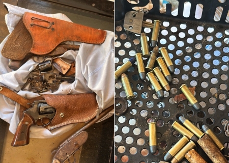 Defron prende homem por posse irregular de arma de fogo e munições em Dourados