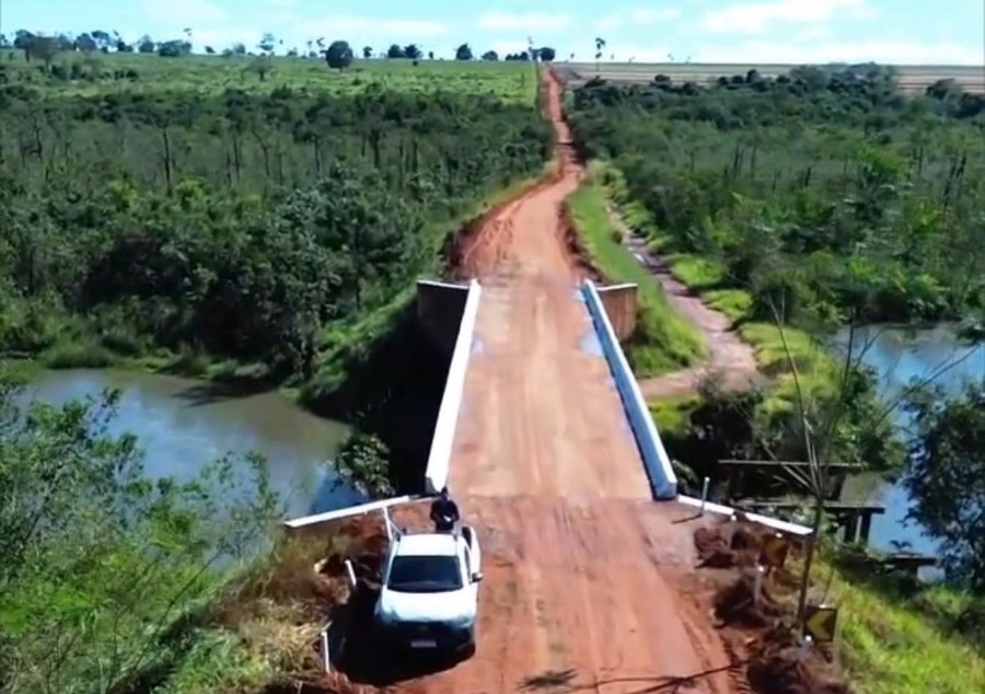 Batayporã: ponte do Samambaia, no acesso aos assentamentos, recebe melhorias e reforço na segurança