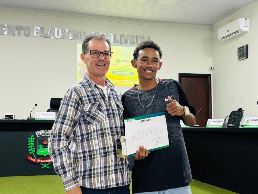 Mais 25 jovens concluem curso do Programa Jovem Aprendiz em Batayporã
