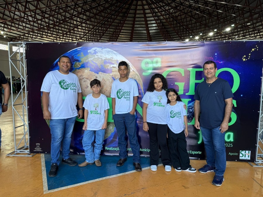 Escola Municipal Luiz Cláudio Josué brilha na 9ª edição da GeoCiências com projetos inovadores e engajamento estudantil