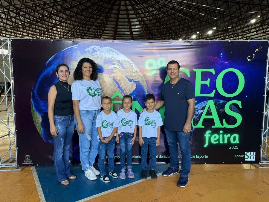 Escola Municipal Luiz Cláudio Josué brilha na 9ª edição da GeoCiências com projetos inovadores e engajamento estudantil