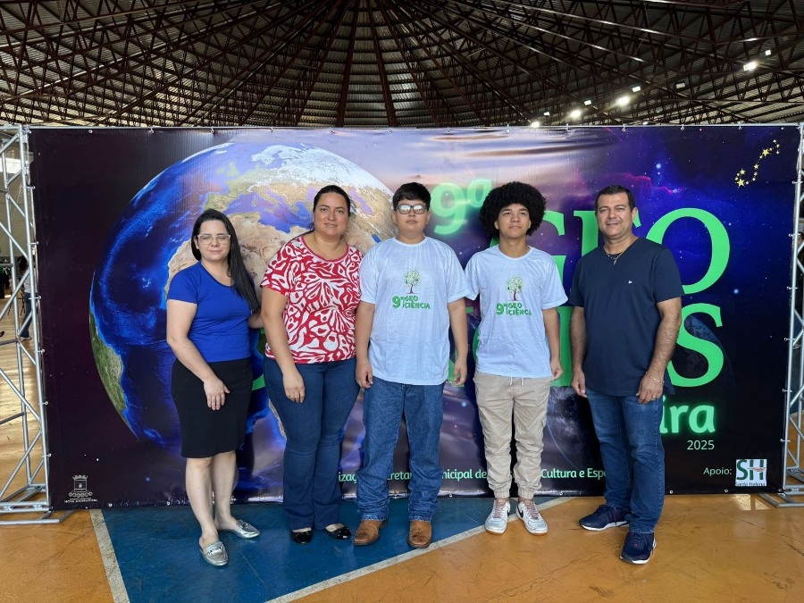 Escola Municipal Luiz Cláudio Josué brilha na 9ª edição da GeoCiências com projetos inovadores e engajamento estudantil