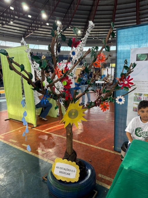 Escola Municipal Luiz Cláudio Josué brilha na 9ª edição da GeoCiências com projetos inovadores e engajamento estudantil