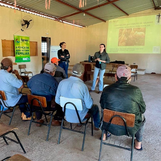 Agraer, Embrapa e Iagro reforçam prevenção à gripe aviária com foco na agricultura familiar