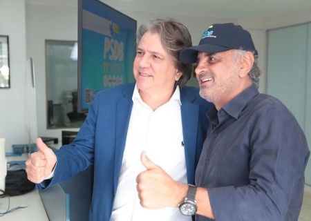 Em Brasília, Caravina articula permanência no PSDB com foco em Riedel 2026