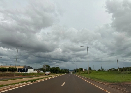 Nova Andradina tem previsão de pancadas de chuva, diz Inmet