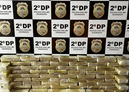 Polícia prende dupla, fecha entreposto de drogas e apreende mais de 100 kg de cocaína em Dourados