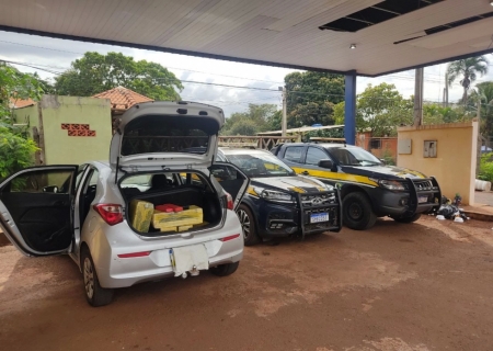 Traficante ligado à facção é preso com 176 kg de maconha após fuga e perseguição em Dourados