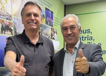 Bolsonaro pode vir a MS assinar filiação de Reinaldo e aliados ao PL