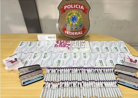 Polícia Federal apreende substâncias de uso controlado no aeroporto de Ponta Porã