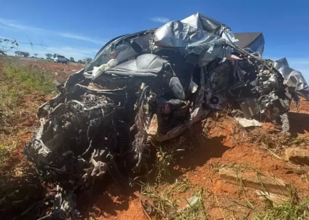 Motorista morre em colisão frontal na MS-112 em Inocência