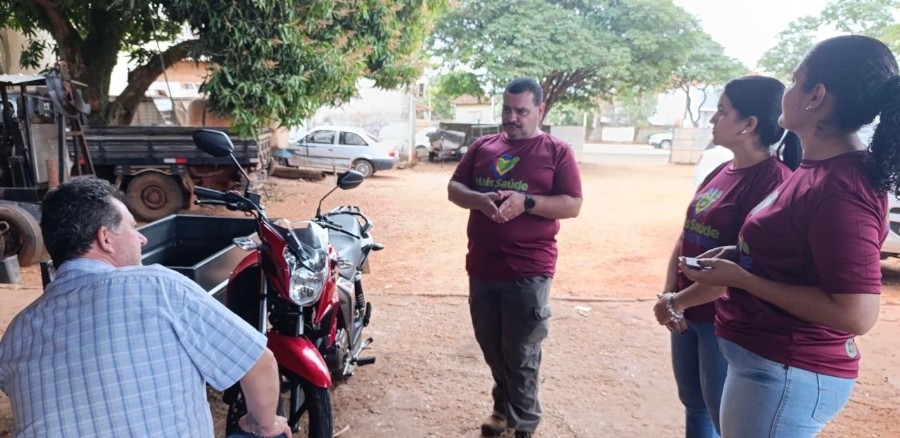 Agentes de Batayporã realizam ação educativa sobre prevenção de acidentes com escorpiões