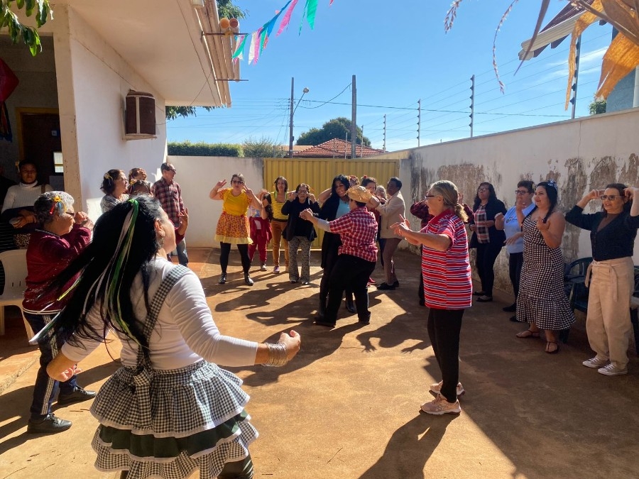 Com saúde e acolhimento, ESF Santa Luzia promove III Arraiá do Hiperdia