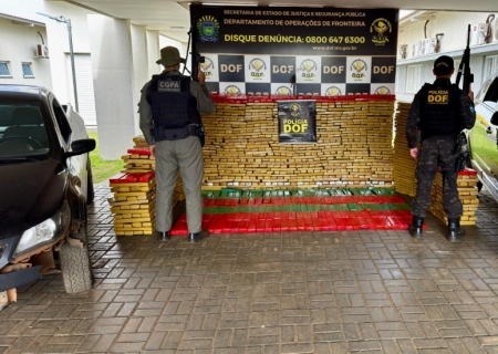 Ação conjunta apreende quase 2,2 toneladas de drogas em Ponta Porã