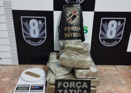 Entregador de marmitas é preso por tráfico de drogas em Nova Andradina