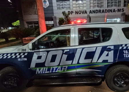 Perturbação e violência doméstica mobilizam polícia em Nova Andradina