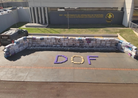 DOF apreende carreta com mais de 4,4 toneladas de drogas em Nova Alvorada do Sul