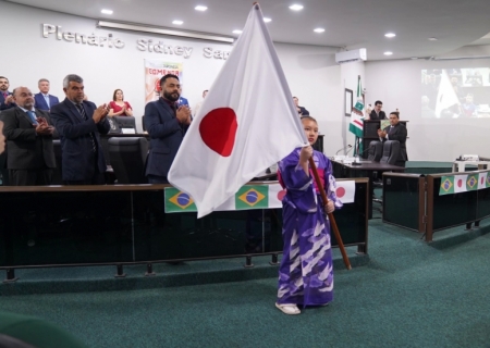 Uma noite histórica de gratidão, emoção e reconhecimento à comunidade japonesa de Nova Andradina