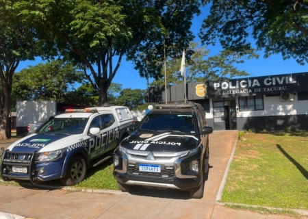 Dois homens são presos por furtos em Tacuru durante operação conjunta das polícias