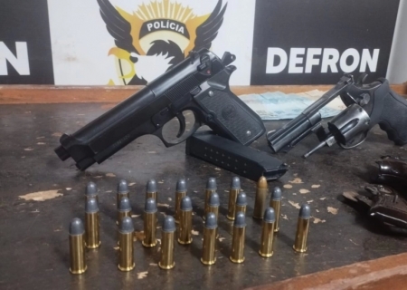Trio é preso em Dourados com armas, drogas e dinheiro após investigação policial