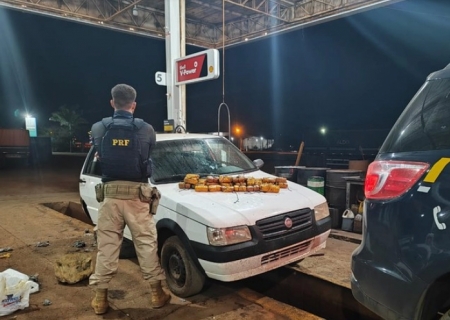 Homem é preso pela PRF com mais de 10 kg de cocaína em Maracaju