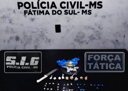 Homem com 12 condenações é preso por tráfico de drogas em Fátima do Sul