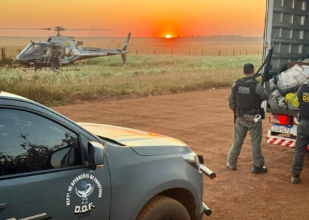 Ação conjunta apreende drogas avaliadas em mais de R$ 12 milhões em Dourados