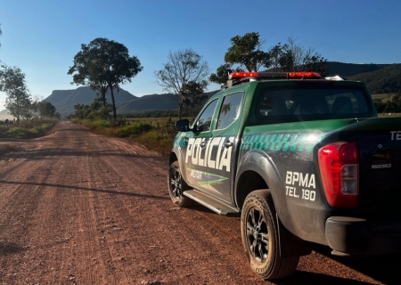 Polícia Ambiental cumpre dois mandados de prisão durante fiscalização ambiental em São Gabriel do Oeste