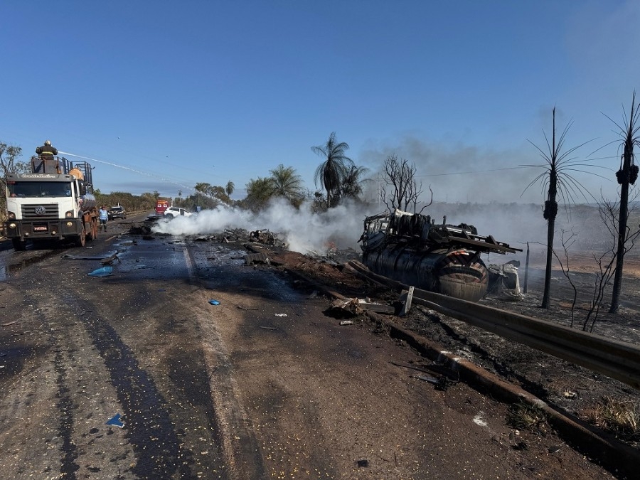 Identificadas as vítimas fatais de acidente grave na BR-267 entre Nova Alvorada do Sul e Nova Casa Verde