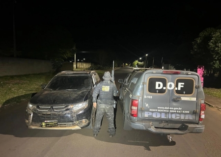 DOF recupera veículo de luxo furtado há 10 anos no Paraná usada para o tráfico de drogas