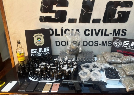 Polícia desmantela laboratório clandestino de extração de óleo de maconha em Dourados