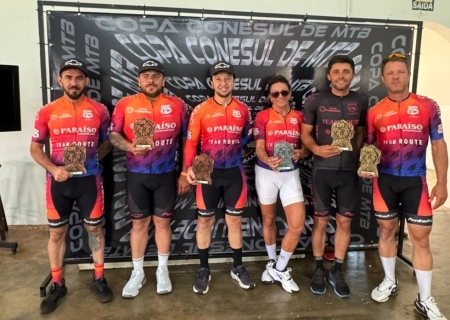 Atletas da Team Route 756k brilham em mais uma etapa da Copa Conesul e Eucalipto Ride