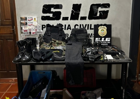 Polícia Civil prende grupo criminoso que roubava contrabandistas em Dourados