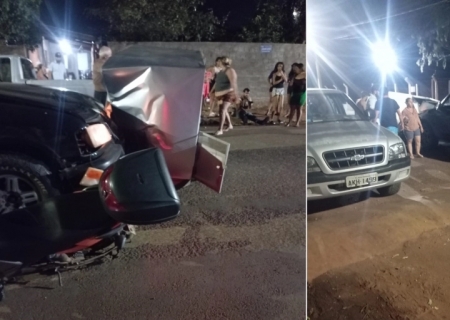 Condutor é preso por embriaguez após colisão em Nova Andradina