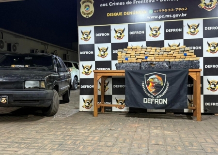 Em Dourados, Defron flagra homem transportando drogas em veículo