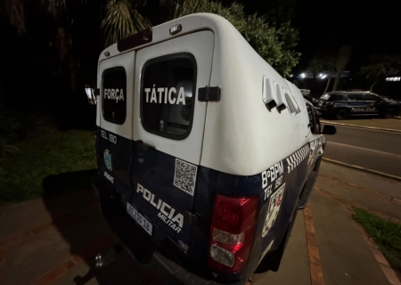 Dupla é presa com arma de fogo em Nova Andradina; um deles confessa disparos em posto de combustíveis