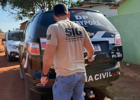 Polícia Civil cumpre mandado de prisão preventiva em Batayporã