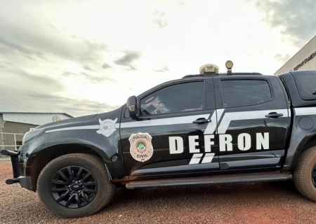 Defron e Polícia Penal cumprem mandado de prisão contra condenado por roubo em Dourados